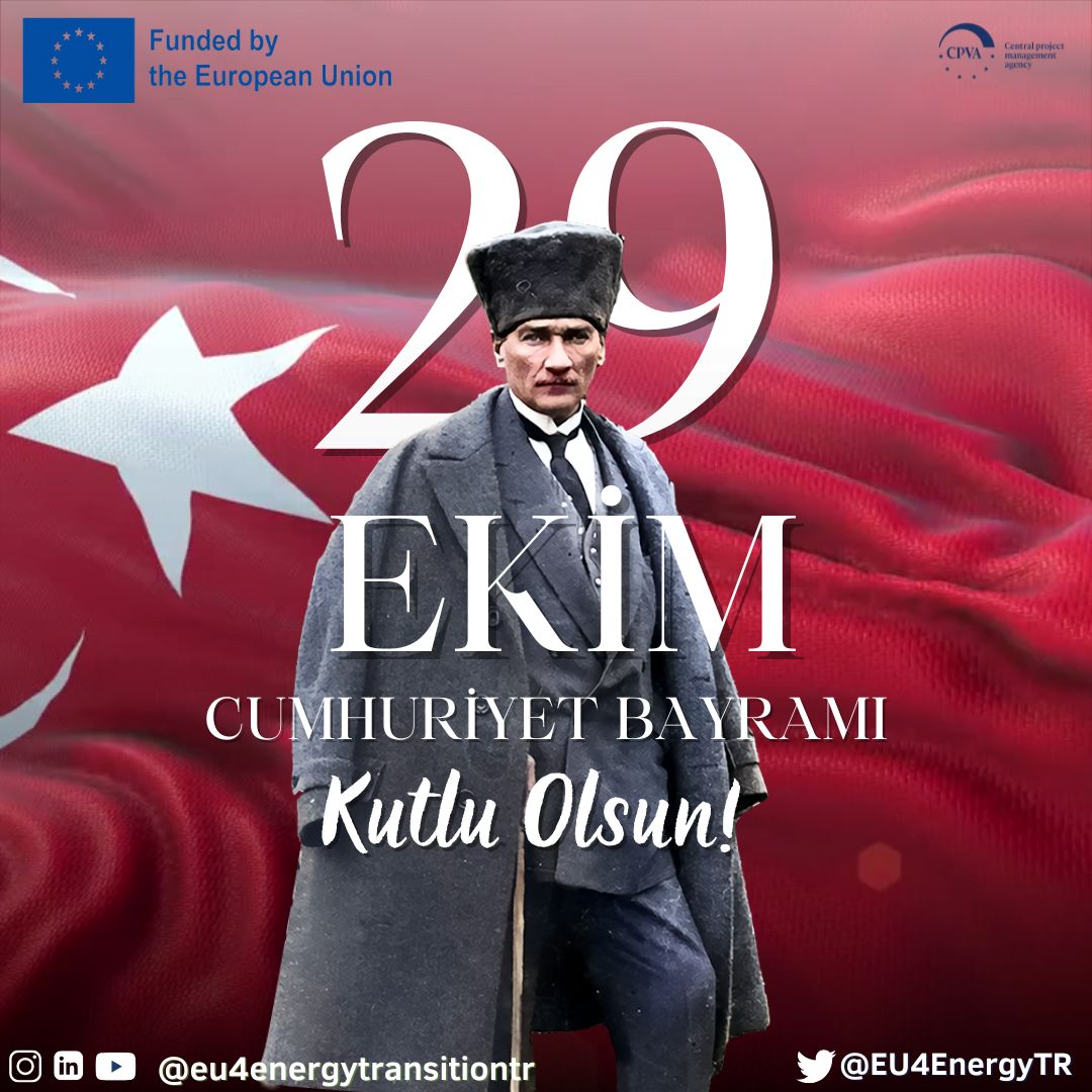 29 Ekim Cumhuriyet Bayramı kutlu olsun!